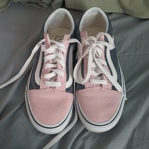 Pink and blue Van's
